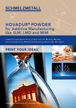 Flyer HOVADUR® Pulver Übersicht PDF-Vorschau