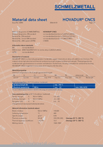 Material data sheet: HOVADUR® CNCS thumbnail