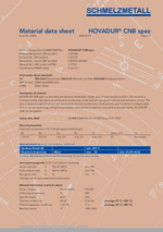 Material data sheet: HOVADUR® CNB spez thumbnail