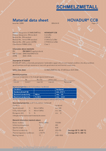 Material data sheet: HOVADUR® CCB  thumbnail