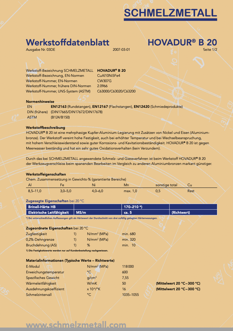 Werkstoffdatenblatt: HOVADUR® B20 thumbnail