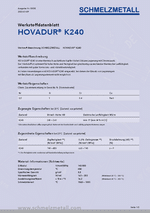 Material data sheet: HOVADUR® K240 thumbnail